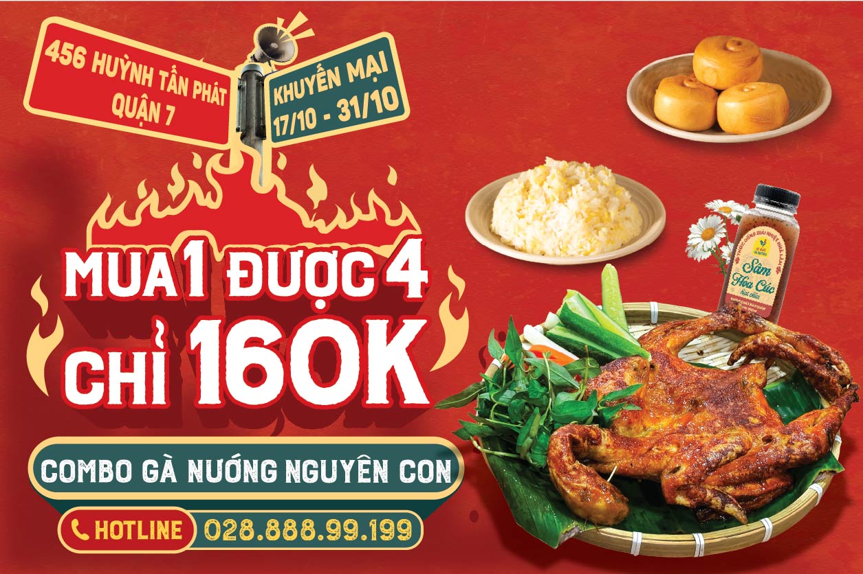 Mua 1 Được 4 Tại 456 Huỳnh Tấn Phát, Quận 7