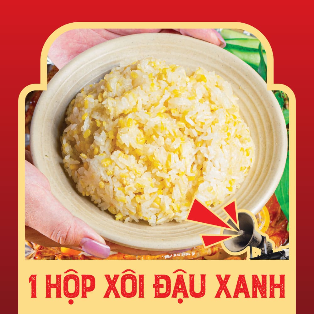 Xôi Đậu Xanh Combo Mua 1 Được 3 Chỉ 160k Tại 46 Nguyễn Gia Trí Bình Thạnh