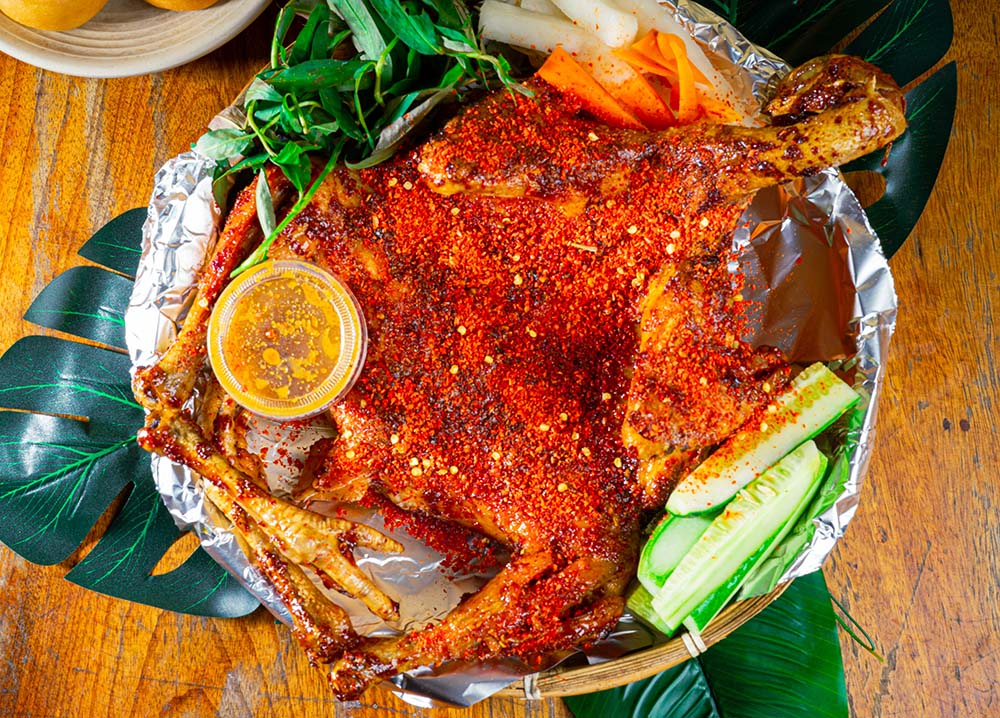 Gà nướng muối ớt cay the – lựa chọn thứ hai trong combo khai trương 175K tại An Lạc, Quận Bình Tân