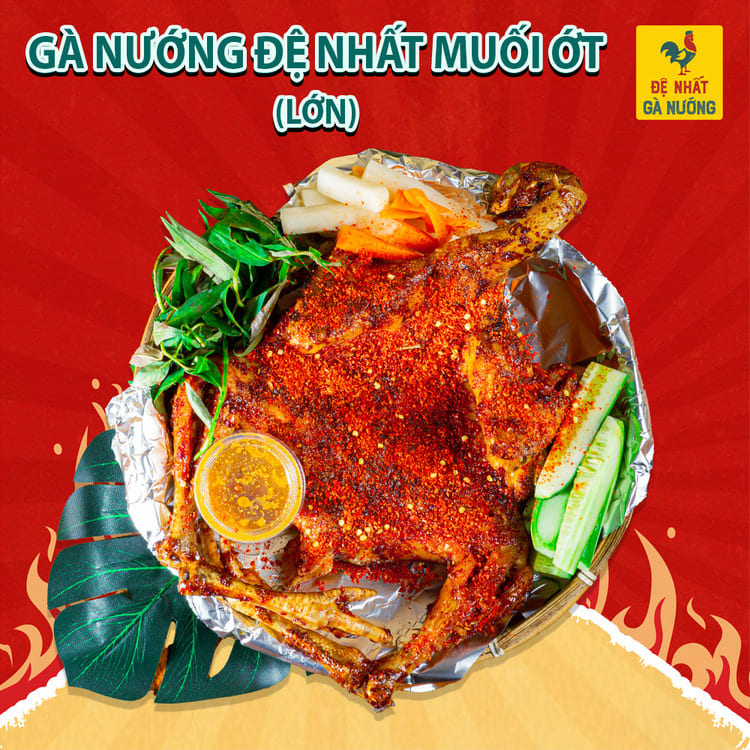 Gà Nướng Muối Ớt Đệ Nhất