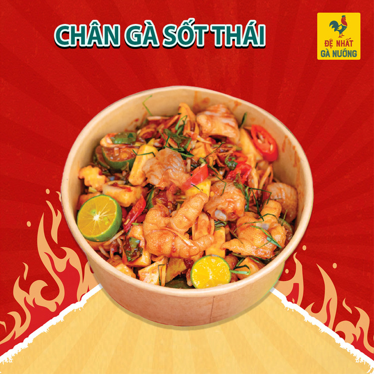 Chân Gà Sốt Thái