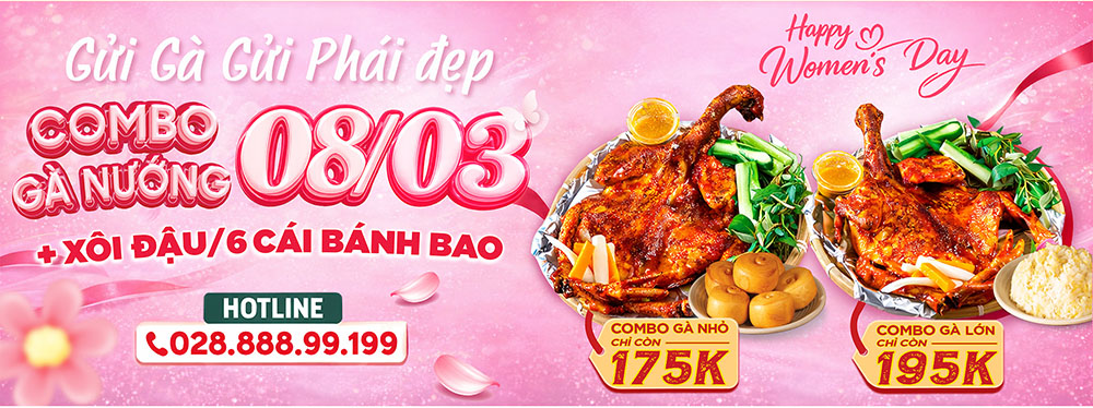 Đệ Nhất Gà Nướng ngày Quốc Tế Phụ Nữ 8-3