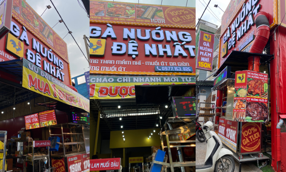 Cửa hàng Gà Nướng Đệ Nhất chi nhánh 23A Nguyễn Văn Lạc