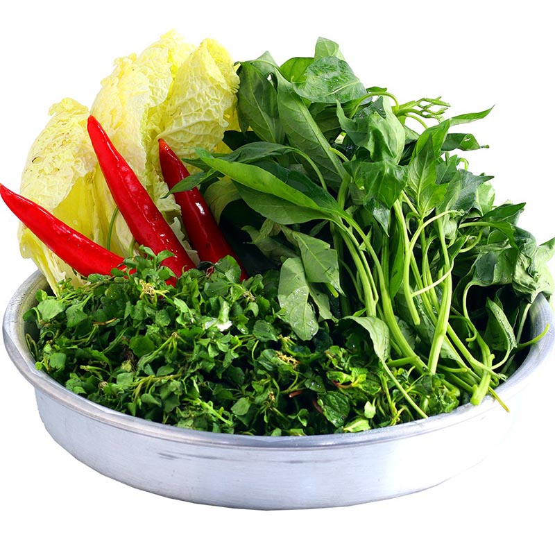 DĨA RAU LẨU ỚT HIỂM